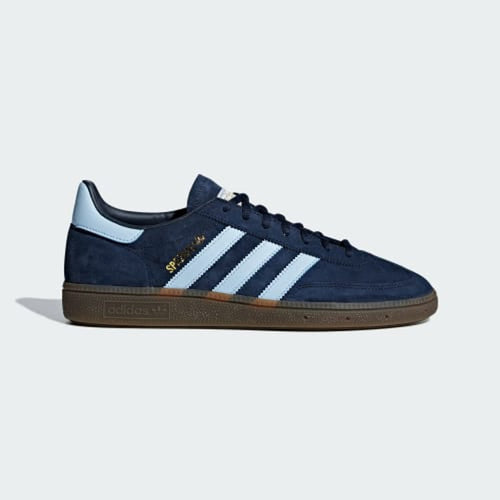 adidas Handball Spezial — Collegiate Navy / Clear Sky / Gum — product view 1