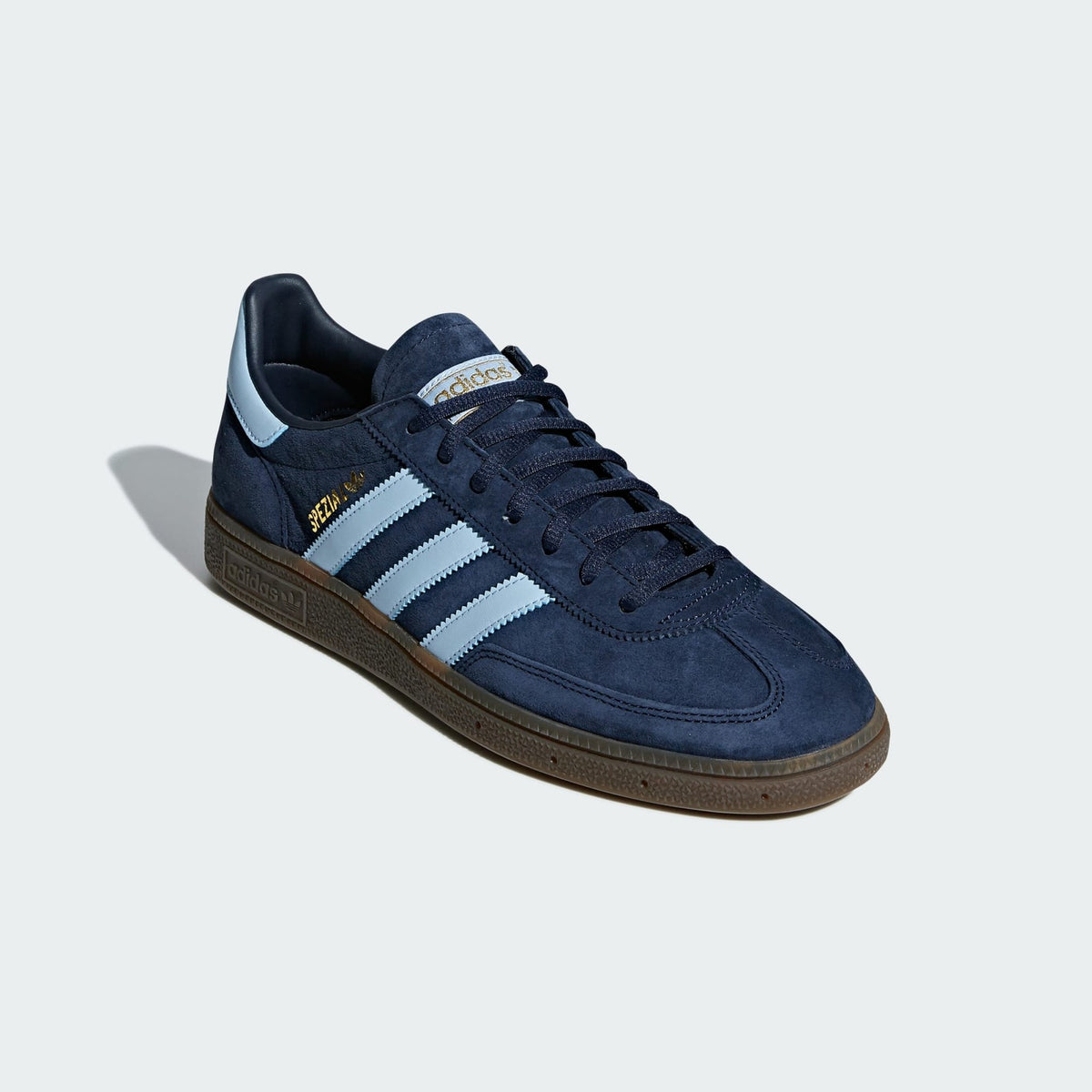 adidas Handball Spezial — Collegiate Navy / Clear Sky / Gum — product view 4