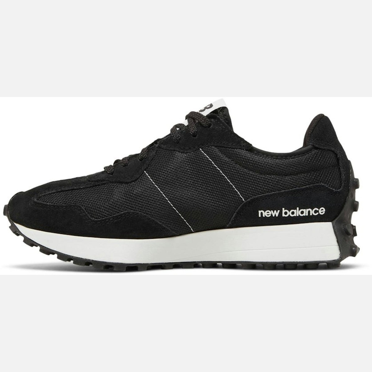 New Balance 327 — White / Black — product view 4
