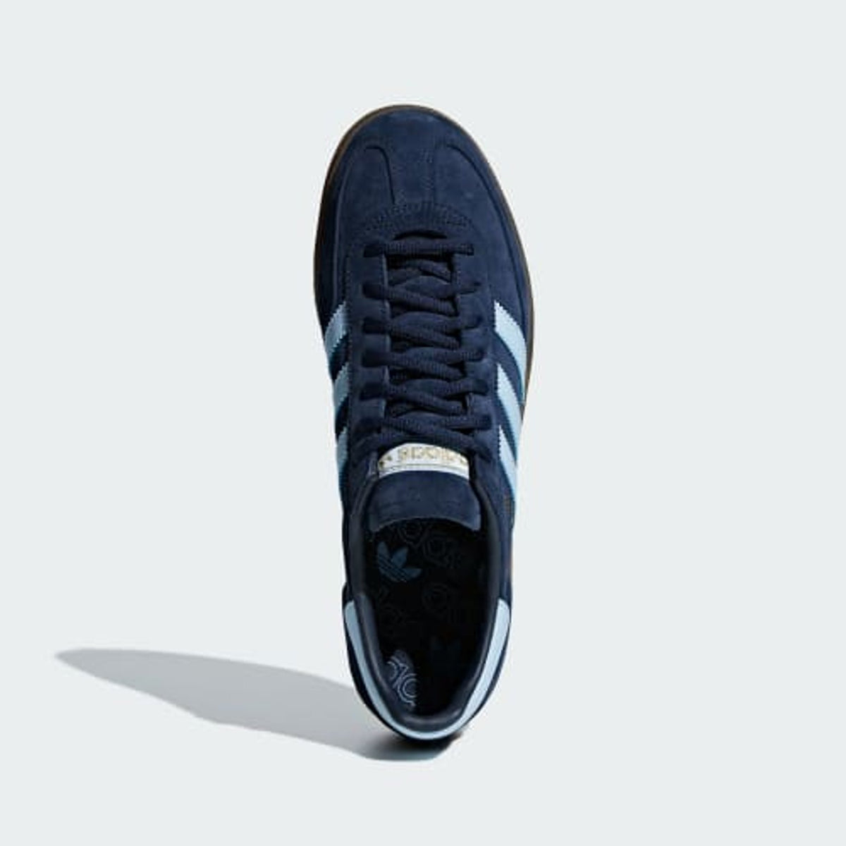 adidas Handball Spezial — Collegiate Navy / Clear Sky / Gum — product view 2