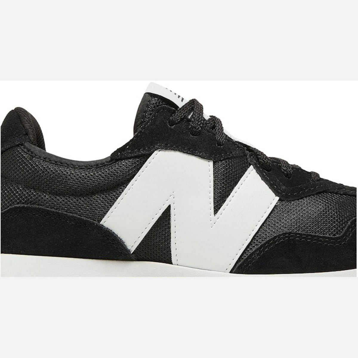 New Balance 327 — White / Black — product view 3