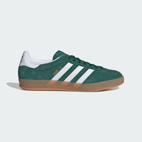 adidas Gazelle Indoor — Green / White — product view 1